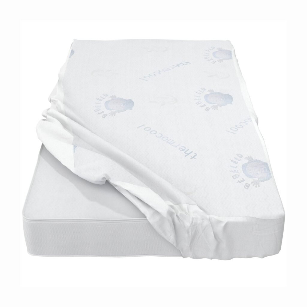 Boobeyeh waterproof thermocool baby crib cover for infant