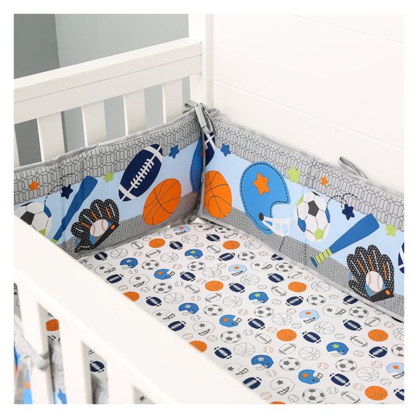 5-Piece sports themed bedding set boobeyeh - Image 3