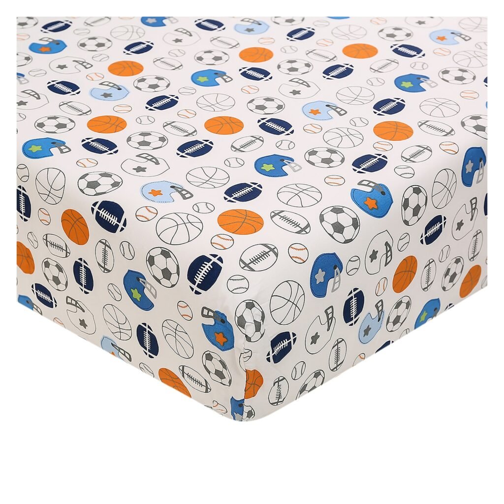 5-Piece sports themed bedding set boobeyeh