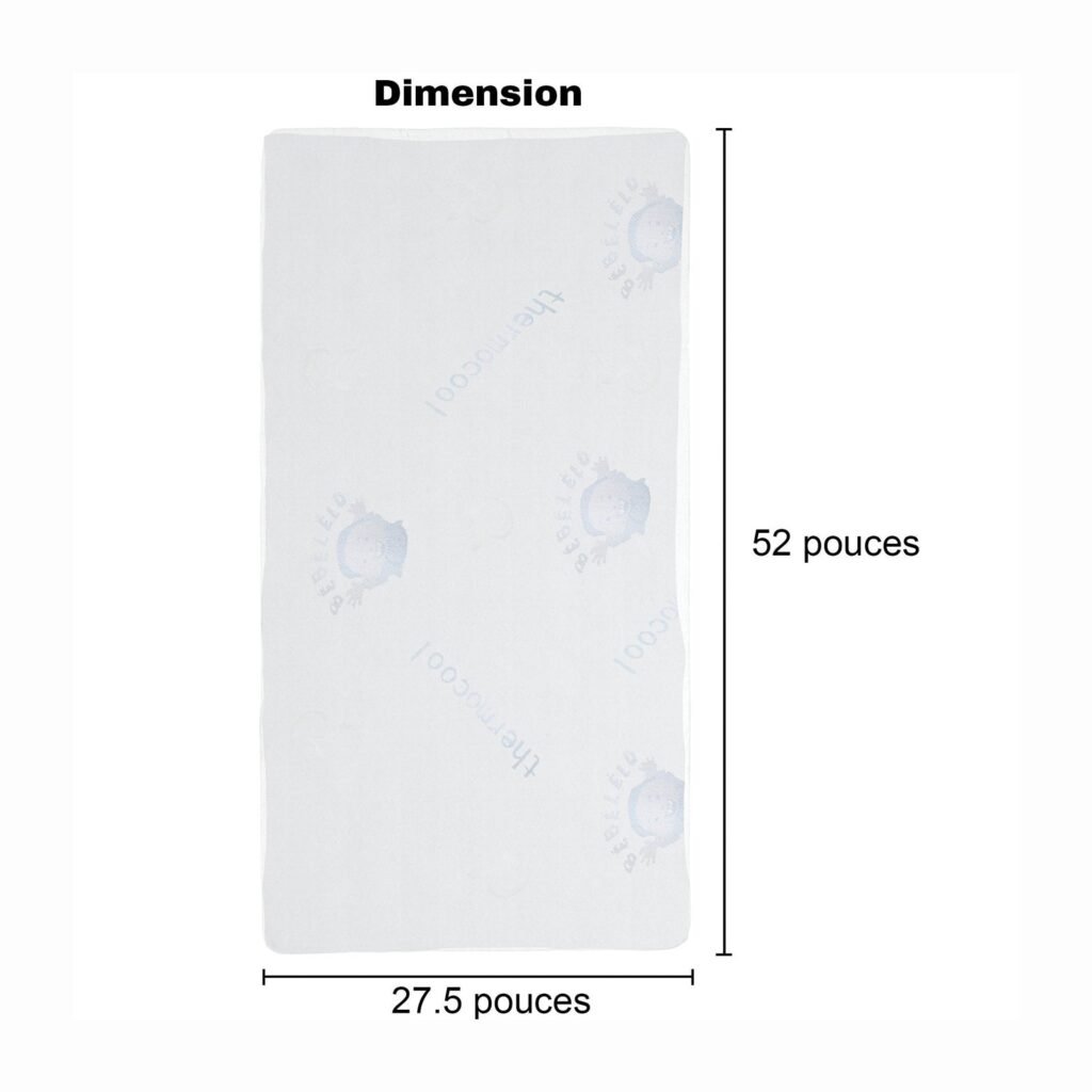 Boobeyeh waterproof thermocool baby crib cover for infant