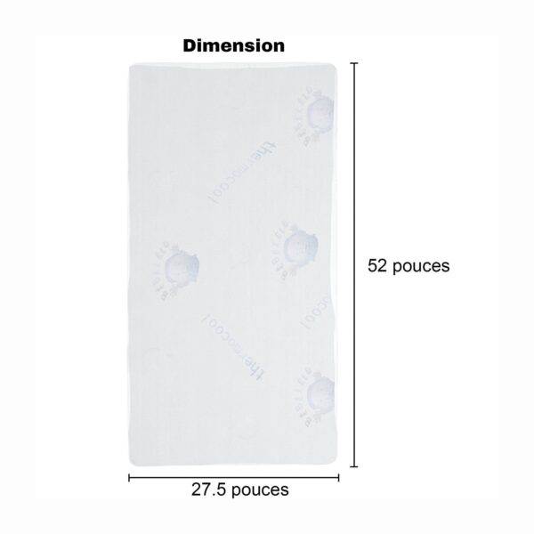Boobeyeh waterproof thermocool baby crib cover for infant - Image 5