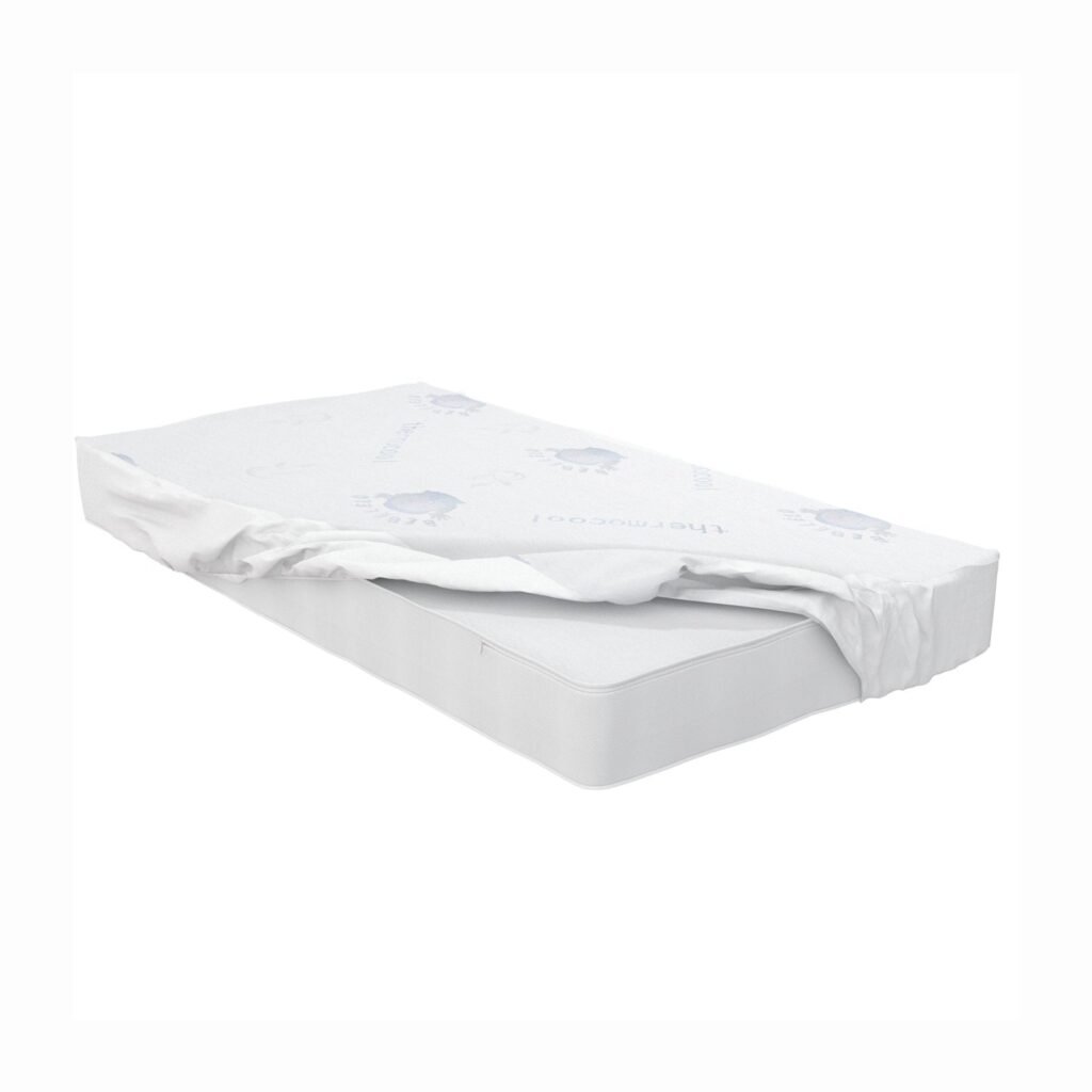 Boobeyeh waterproof thermocool baby crib cover for infant