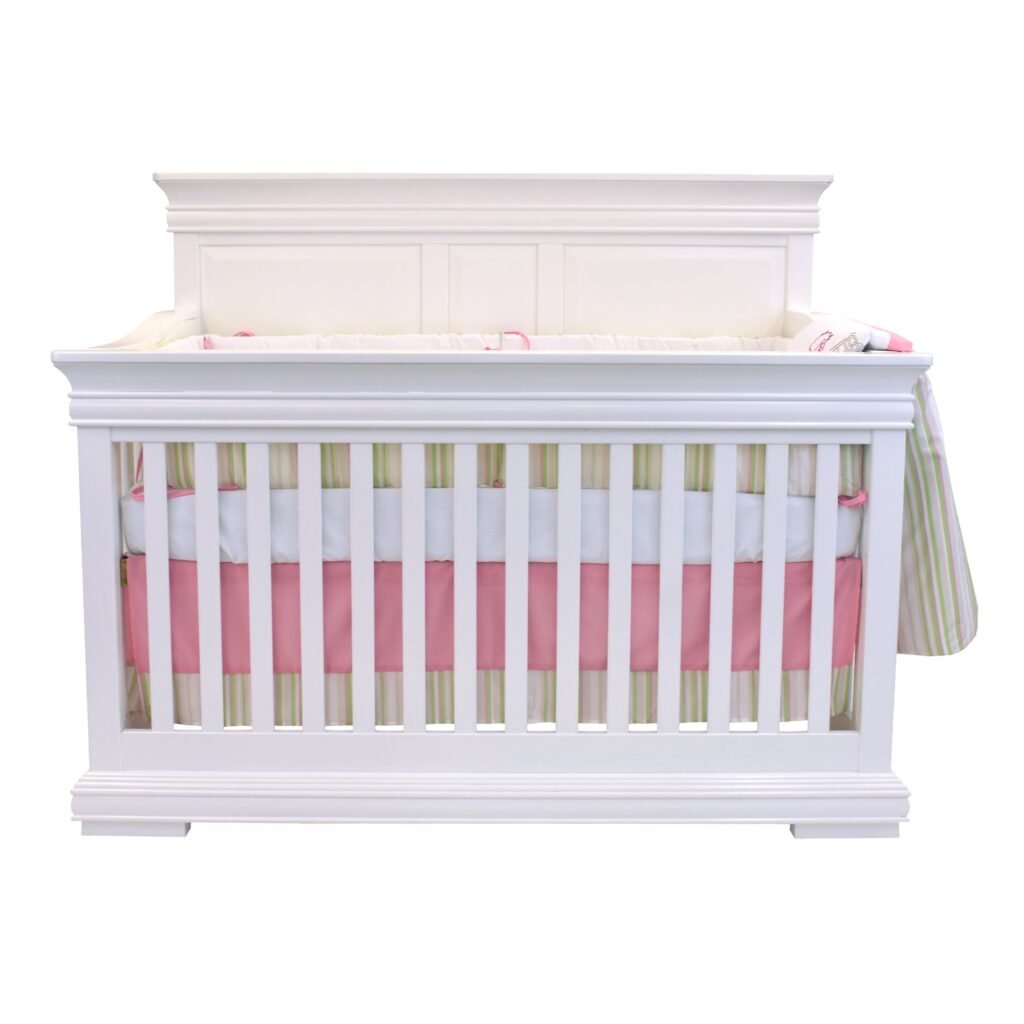 Boobeyeh 5-piece baby bedding set - pink butterfly design for a charming nursery
