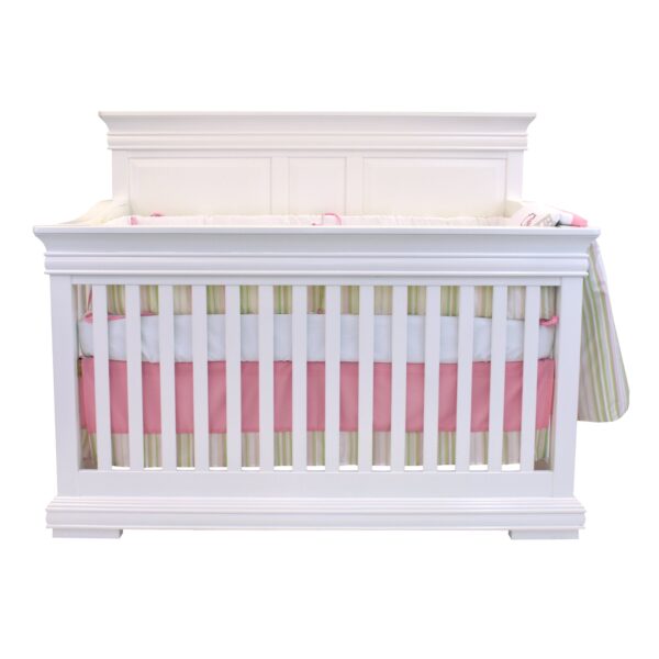 Boobeyeh 5-piece baby bedding set - pink butterfly design for a charming nursery - Image 3