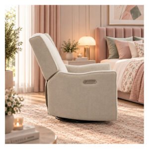 Electric nursery glider chair luxglide 106-beige