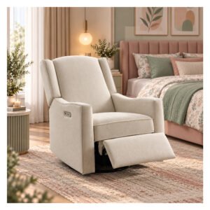 Electric nursery glider chair luxglide 106-beige