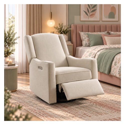 Beb-boobeyeh-Luxe-Glide-1064 Electric nursery glider chair luxglide 106-beige