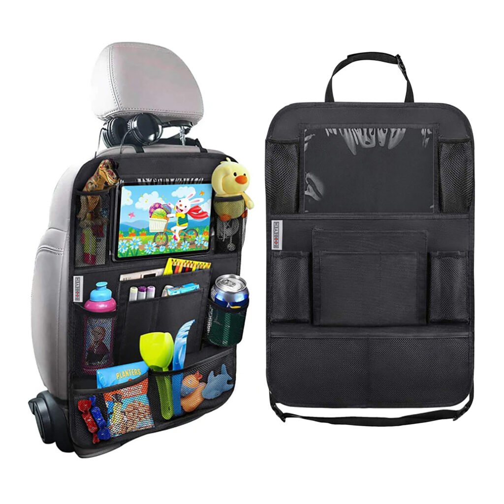 Boobeyeh seat protector & organizer - car storage & protection