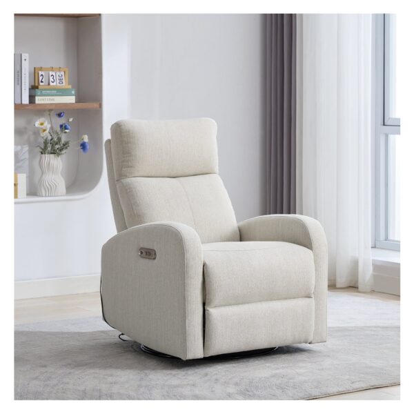 Boobeyeh luxglide 107 electric rocking chair for babies.