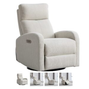 Boobeyeh luxglide 107 electric rocking chair for babies.