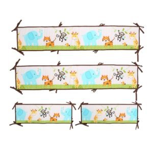Boobeyehjungleadventure4-piececribbeddingset19 Boobeyeh jungle adventure 4-piece crib bedding set, tigre