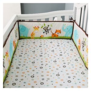 Boobeyehjungleadventure4-piececribbeddingset5 Boobeyeh jungle adventure 4-piece crib bedding set, tigre