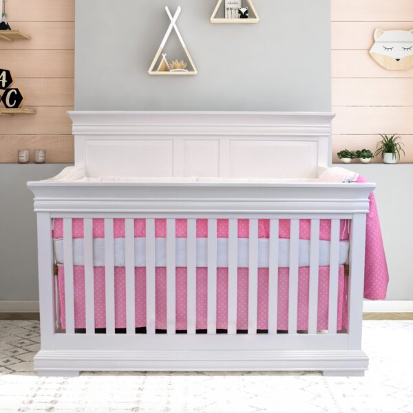 Bebelelo Nursery Crib Bedding Set for Boys and Girls - Baby Bedding 5 Pieces Set - Image 5