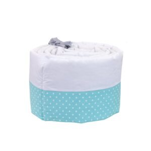 Boobeyeh 7-piece elephant polka dot baby bedding set - cozy nursery essentials