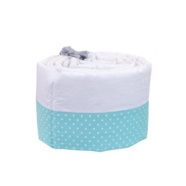 Boobeyeh 7-piece elephant polka dot baby bedding set - cozy nursery essentials - Image 8