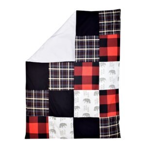Bebelelo Nursery Crib Bedding Set for Boys and Girls - Baby Bedding 5 Pieces Set