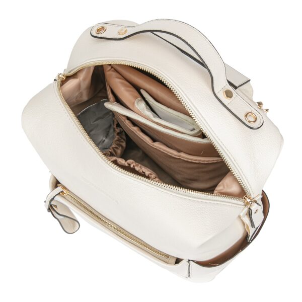 Luxtot elite stylish diaper bag beige for babies - Image 8