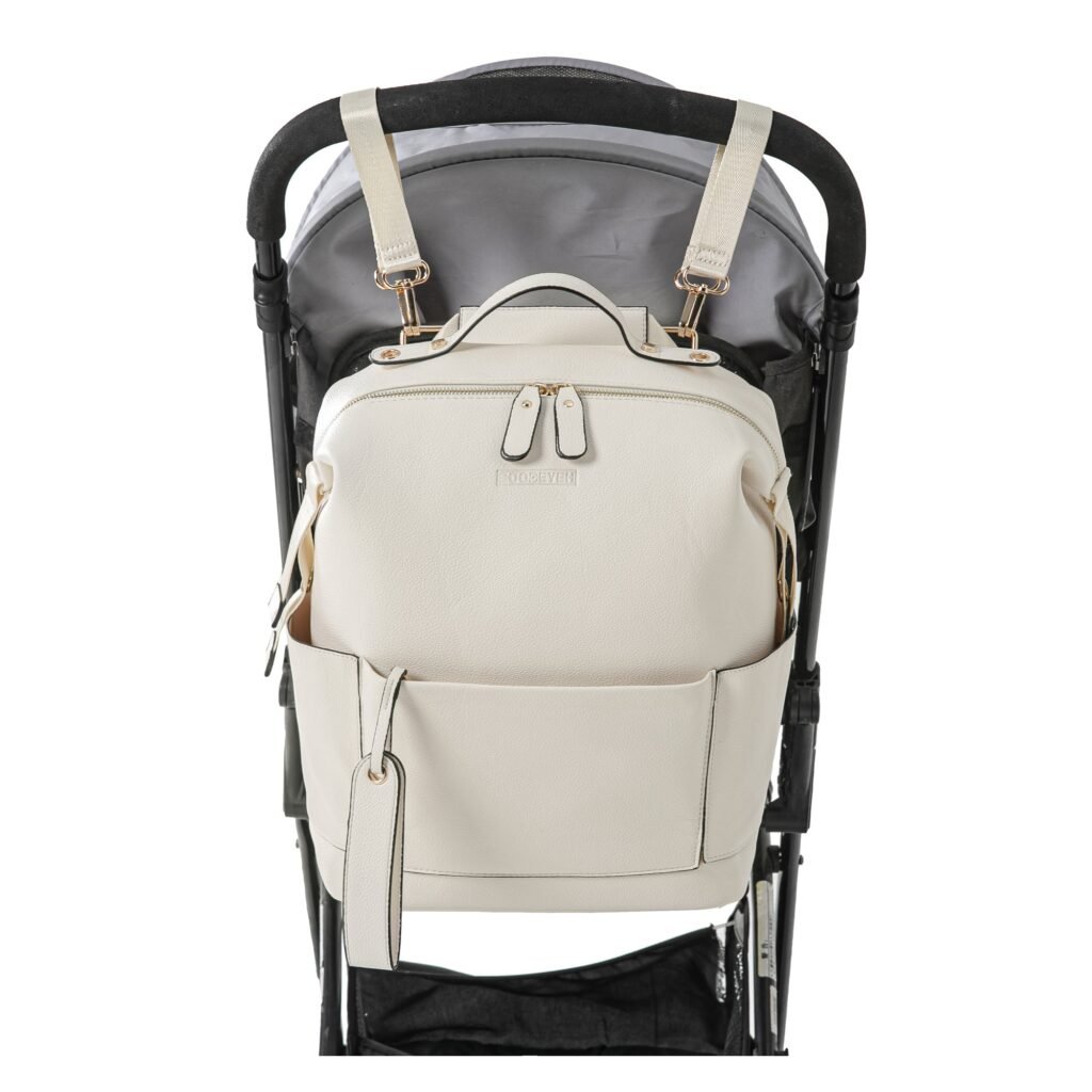 Luxtot elite stylish diaper bag beige for babies