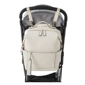 Luxtot elite stylish diaper bag beige for babies