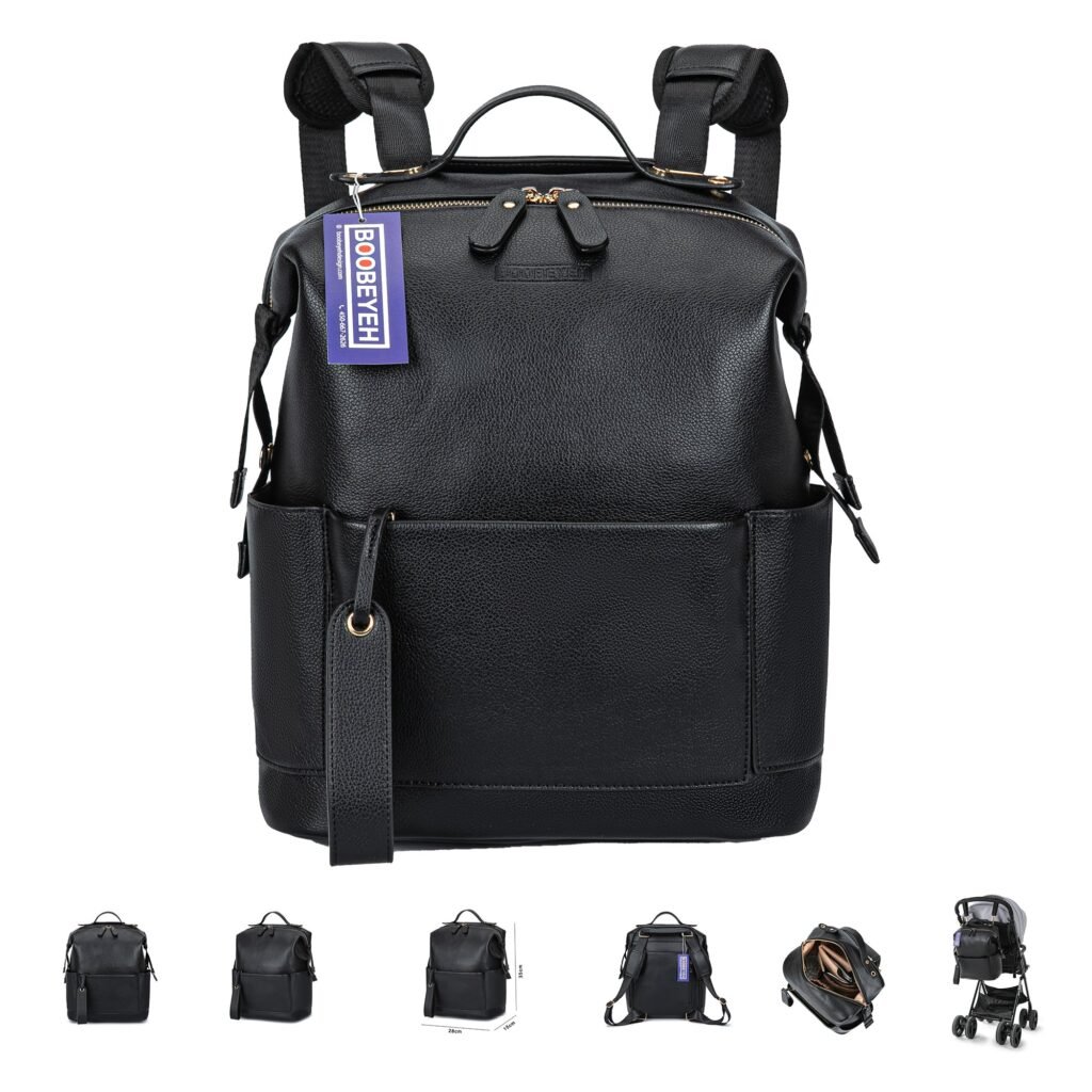 Diaperbag-Black Luxtot elite stylish diaper bag - black baby bag