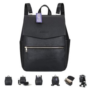 Luxtot elite stylish diaper bag black for babies