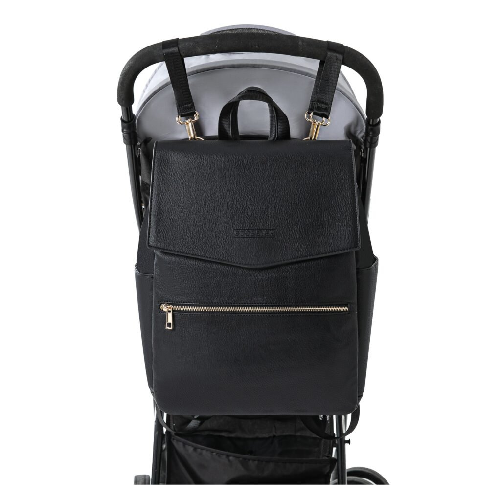 Luxtot elite stylish diaper bag black for babies