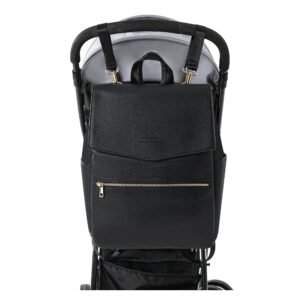Luxtot elite stylish diaper bag black for babies