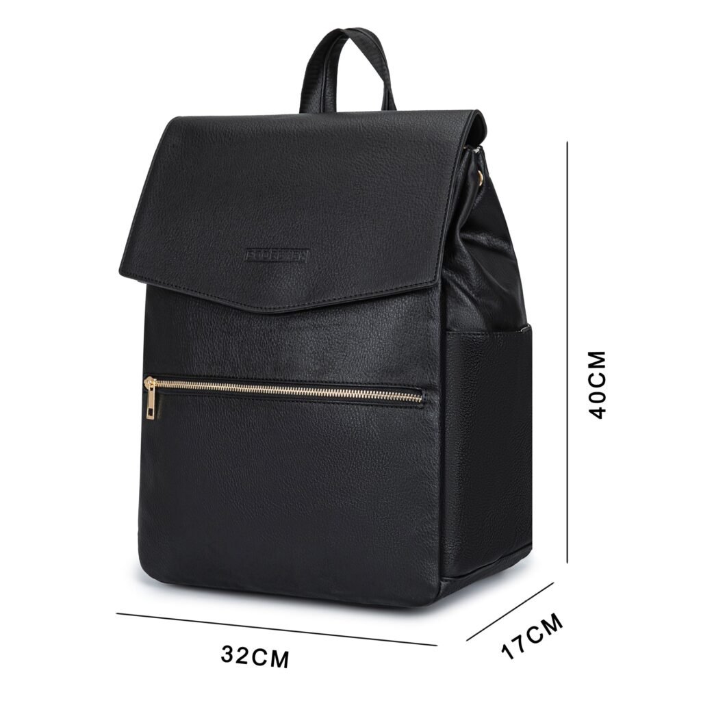 Luxtot elite stylish diaper bag black for babies