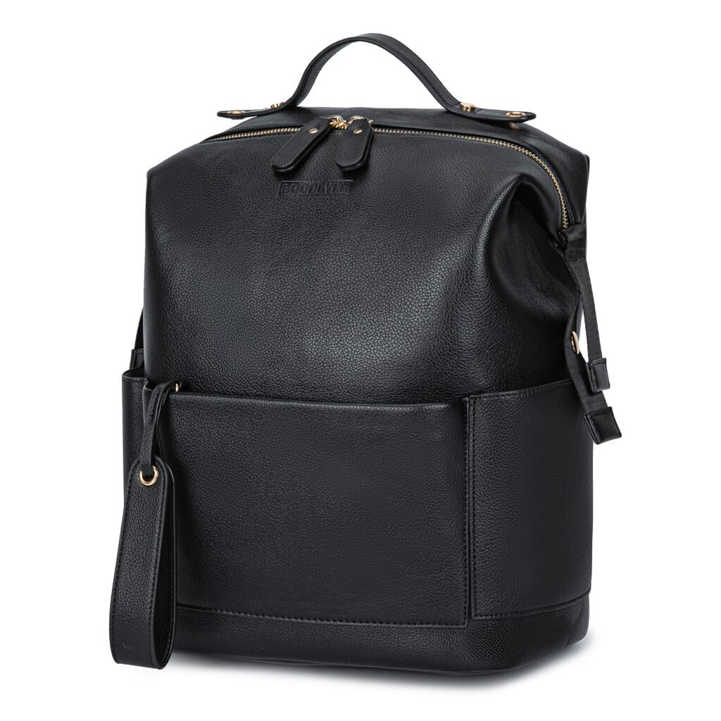 Diaperbag-Black4 Luxtot elite stylish diaper bag - black baby bag
