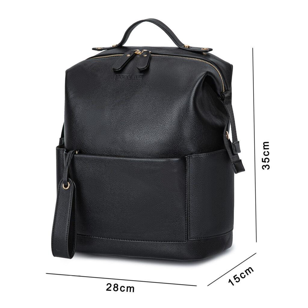 Diaperbag-Black5 Luxtot elite stylish diaper bag - black baby bag