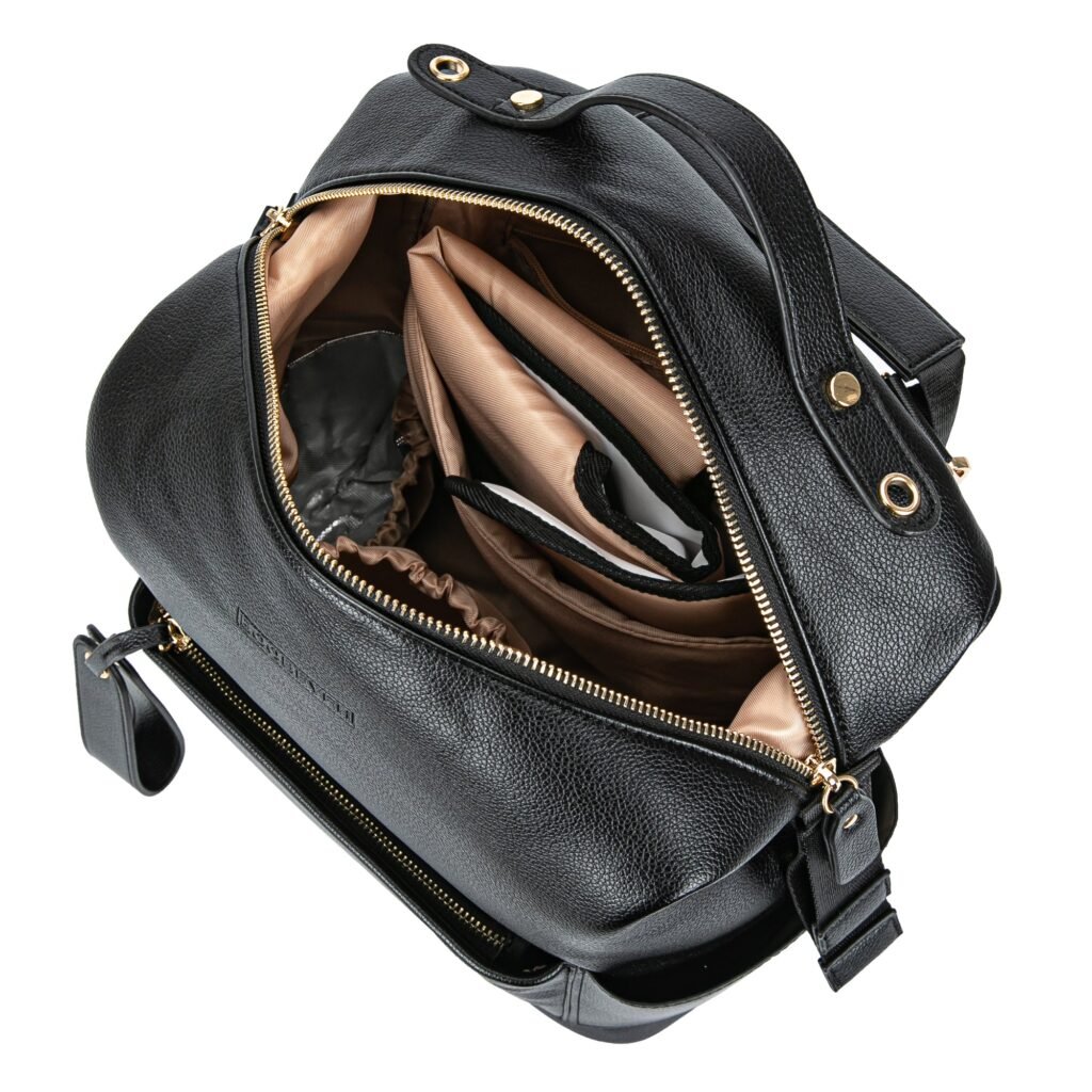 Diaperbag-Black7 Luxtot elite stylish diaper bag - black baby bag