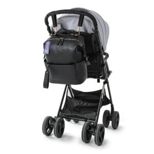 Diaperbag-Black8 Luxtot elite stylish diaper bag - black baby bag