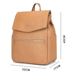 Luxtot elite stylish diaper bag - lite brown baby bag