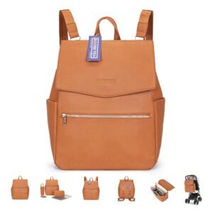 Luxtot Élite stylish diaper bag taupe for babies