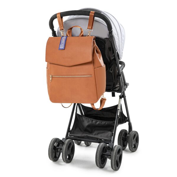 Luxtot Élite stylish diaper bag taupe for babies - Image 10