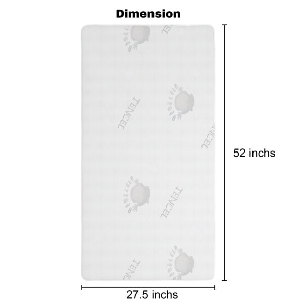 Boobeyeh baby crib mattress - dual-layer, safe, breathable, for infants & toddlers - Image 2