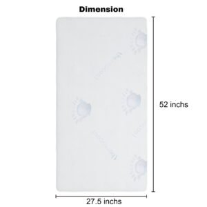 Boobeyeh thermo cool baby crib mattress - cooling, breathable, for infants
