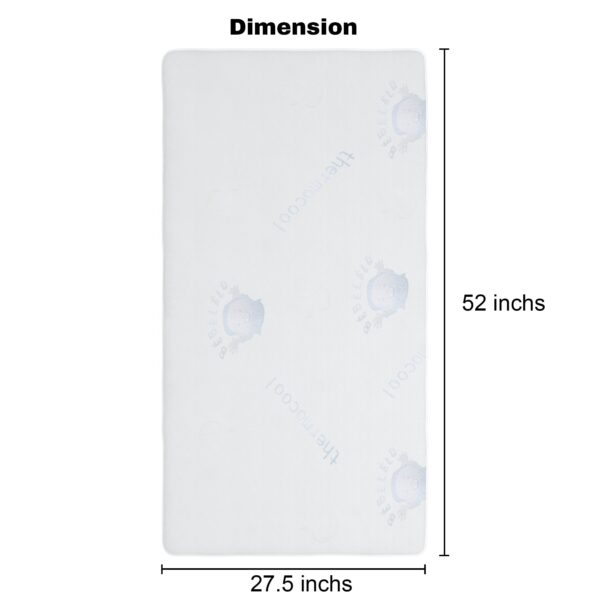 Boobeyeh thermo cool baby crib mattress - cooling, breathable, for infants - Image 3