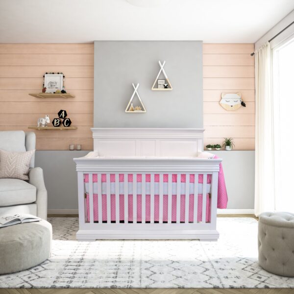Bebelelo Nursery Crib Bedding Set for Boys and Girls - Baby Bedding 5 Pieces Set - Image 13