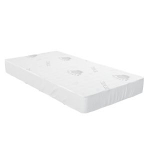 Boobeyeh tencel crib mattress cover - waterproof, breathable, for infants