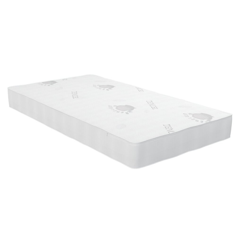 Boobeyeh baby crib mattress - dual-layer, safe, breathable, for infants & toddlers