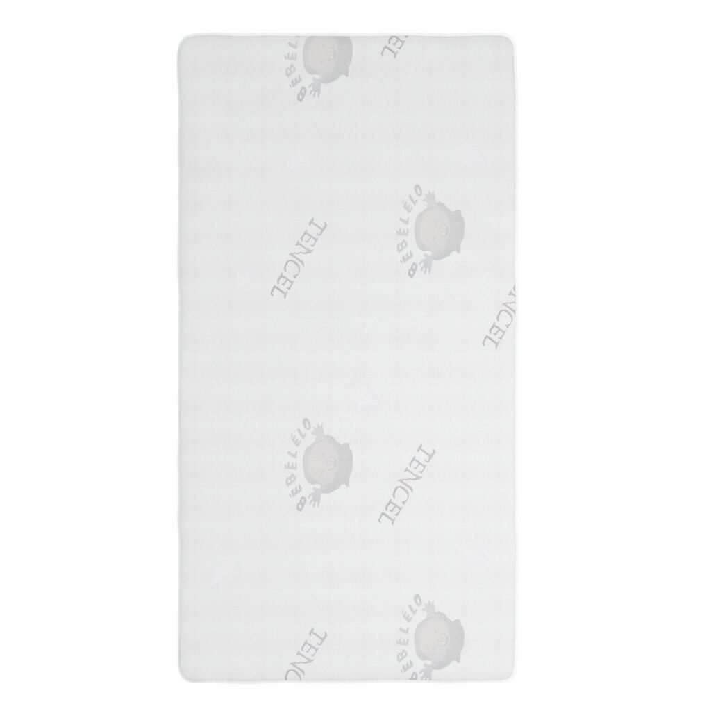 Boobeyeh baby crib mattress - dual-layer, safe, breathable, for infants & toddlers