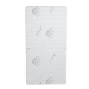 Boobeyeh baby crib mattress - dual-layer, safe, breathable, for infants & toddlers