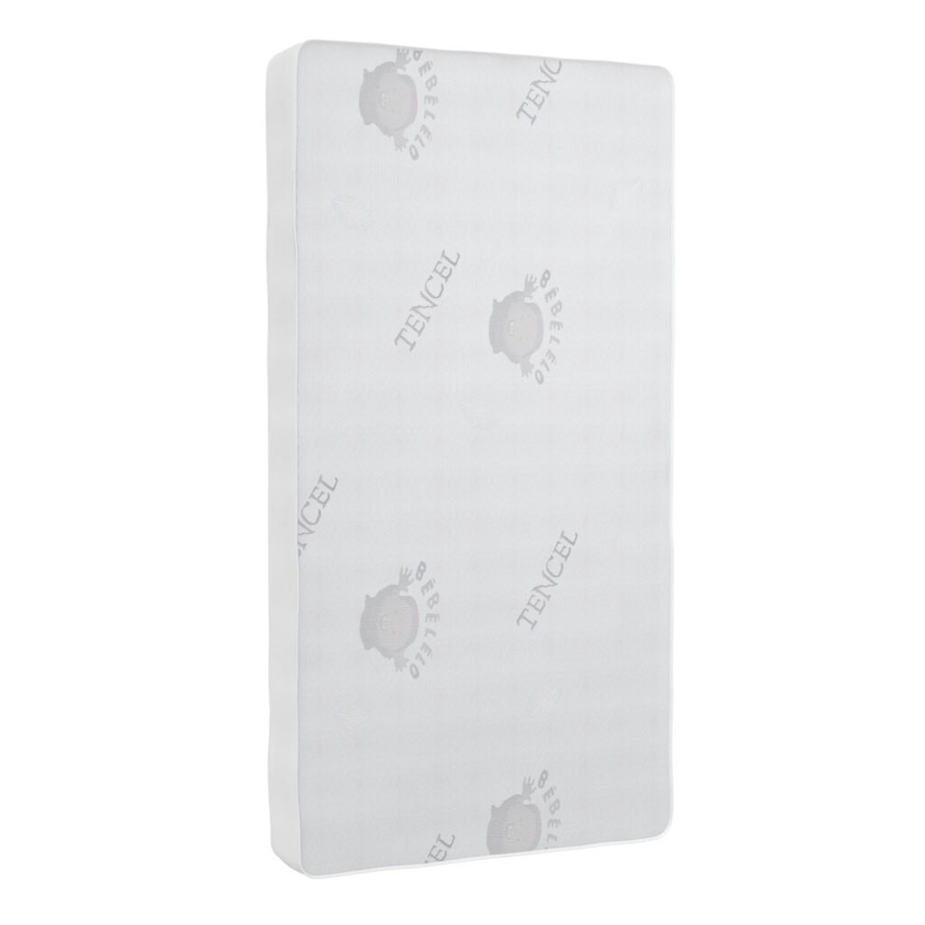 Boobeyeh baby crib mattress - dual-layer, safe, breathable, for infants & toddlers