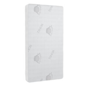 Boobeyeh baby crib mattress - dual-layer, safe, breathable, for infants & toddlers