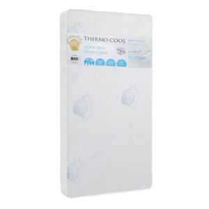 Boobeyeh thermo cool baby crib mattress - cooling, breathable, for infants