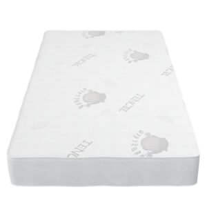 Boobeyeh baby crib mattress - dual-layer, safe, breathable, for infants & toddlers