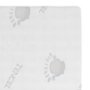 Boobeyeh baby crib mattress - dual-layer, safe, breathable, for infants & toddlers