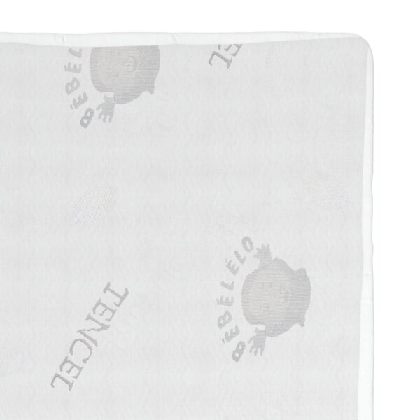 Boobeyeh tencel crib mattress cover - waterproof, breathable, for infants - Image 14