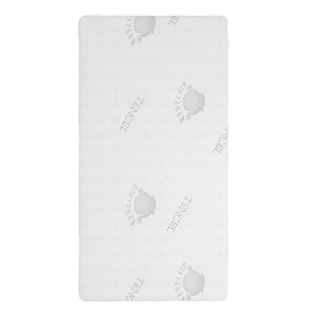 Boobeyeh baby crib mattress - dual-layer, safe, breathable, for infants & toddlers